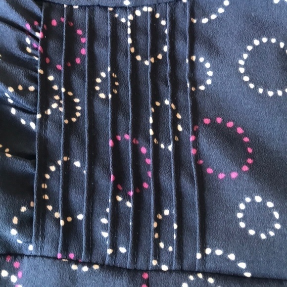 American Eagle Dotted Circle Print Strapless Mini Dress - Picture 4 of 12